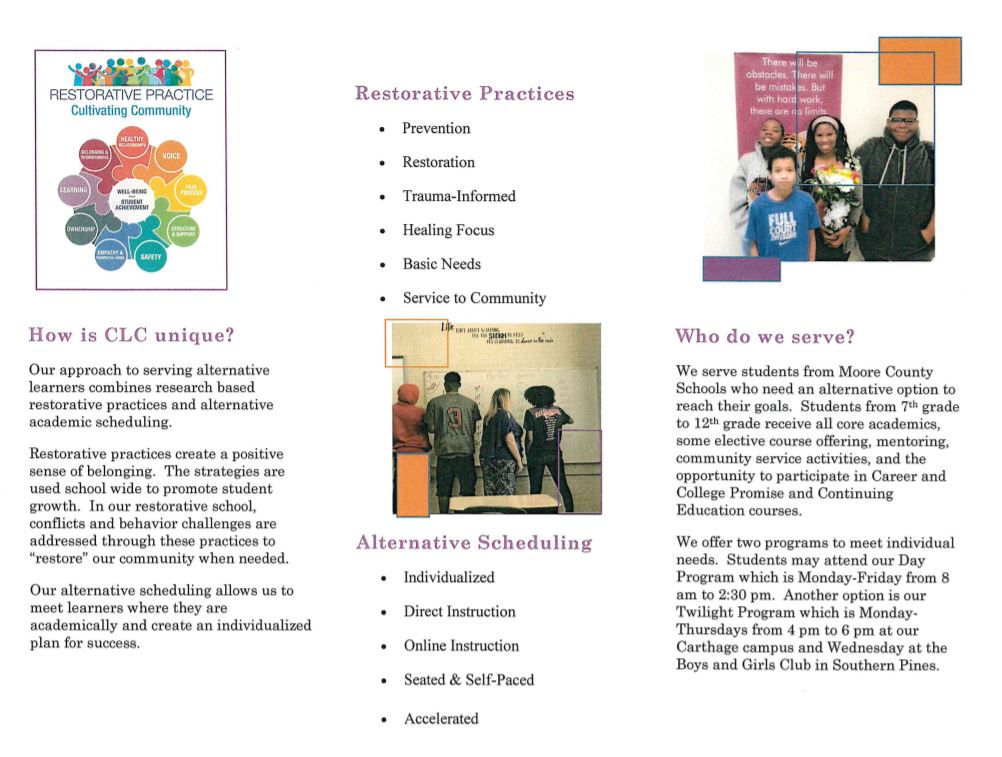 About Us The Community Learning Center at Pinckney